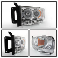 Thumbnail for Spyder Dodge Ram 1500 02-05/Ram 2500 03-05 Projector Headlights LED Halo LED Chrm PRO-YD-DR02-HL-C