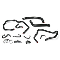 Thumbnail for HPS Reinforced Black Silicone Radiator + Heater Hose Kit Coolant for Toyota 10-14 FJ Cruiser 4.0L V6