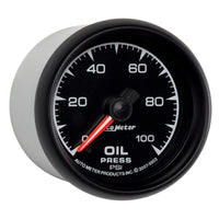 Thumbnail for Autometer ES 52.4mm 0-100 PSI Oil Pressure Gauge