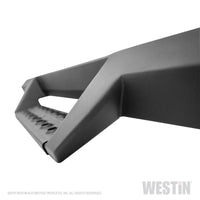 Thumbnail for Westin 2019 Chevrolet Silverado / GMC Sierra 1500 Crew Cab Drop Nerf Step Bars - Textured Black