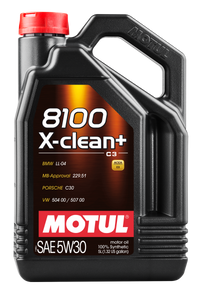 Thumbnail for Motul 5L Synthetic Engine Oil 8100 5W30 X-CLEAN Plus