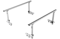 Thumbnail for Thule Xsporter Pro Multi-Height Aluminum Truck Rack w/Load Stops & Locks - Silver