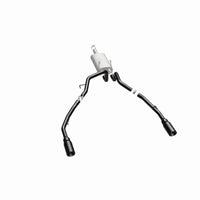 Thumbnail for Magnaflow 09-15 Dodge Ram 1500 V8 Dual Spilt Rear Exit Black Stainless C/B Perf Exhaust