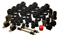 Thumbnail for Energy Suspension 92-97 Chevy Suburban 4WD Black Hyper-flex Master Bushing Set