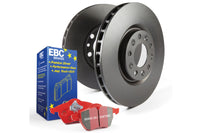 Thumbnail for EBC S12 Kits Redstuff Pads and RK Rotors