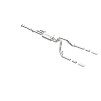 Thumbnail for MagnaFlow Stainless Cat-Back Exhaust 2015 Chevy Silverado 2500HD 6.0L Dual Split Rear Exit 4in
