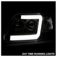 Thumbnail for Spyder 97-03 Ford F-150 (After 6/1997) Light Bar Projector Headlights - Blk (PRO-YD-FF15097V2-LB-BK)