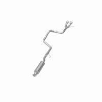 Thumbnail for MagnaFlow 13 Hyundai Veloster 1.6L Turbo Dual Center Rear Exit Stainless Cat Back Perf Exhaust