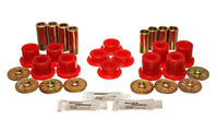 Thumbnail for Energy Suspension 92-02 Dodge Viper Red Front Control Arm Bushing Set