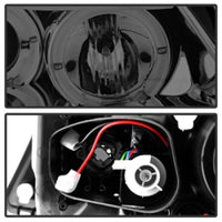 Thumbnail for Spyder BMW E90 3-Series 06-08 (4 dr) Proj LED Halo Amber Reflctr Rplc Bulb Smke PRO-YD-BMWE9005-AM-S