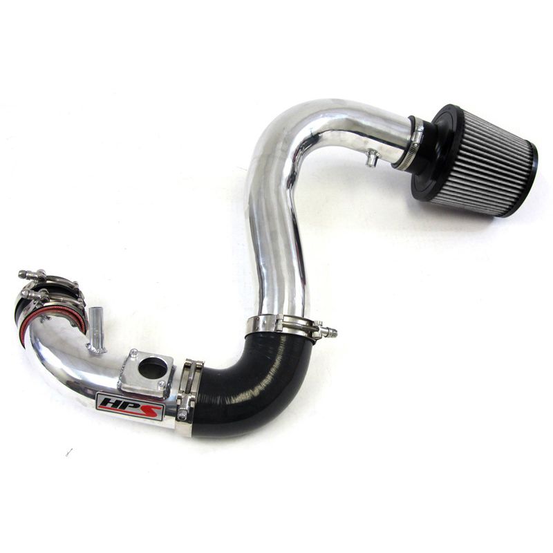 HPS Cold Air Intake Kit 07-13 Mazda Mazdaspeed 3 2.3L Turbo, Converts to Shortram, Polish