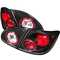 Thumbnail for Spyder Toyota Corolla 03-08 Euro Style Tail Lights Black ALT-YD-TC03-BK