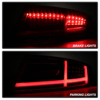 Thumbnail for Spyder Audi TT 07-12 LED Tail Lights Black ALT-YD-ATT07-LED-BK