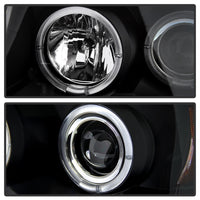 Thumbnail for Spyder Nissan Titan 04-14/Armada 04-07 Projector Headlights LED Halo LED Blk PRO-YD-NTI04-HL-BK