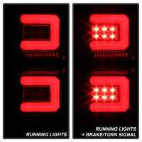 Thumbnail for Spyder Chevy Silverado 16-17 Light Bar LED Tail Lights - Black Smoke ALT-YD-CS16-LED-BSM