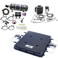 Thumbnail for Nitrous Express Nitrous & Water Injection Kit w/Billet LT4 Supercharger Lid w/12lb Bottle