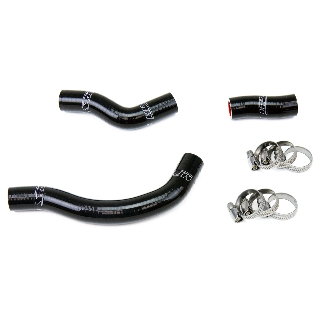 HPS Black Reinforced Silicone Radiator Hose Kit Coolant for KTM 07-10 450SXF