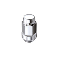 Thumbnail for McGard Hex Lug Nut (Cone Seat Bulge Style) M14X1.5 / 13/16 Hex / 1.945in. Length (4-Pack) - Chrome