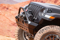 Thumbnail for ICON 2018+ Jeep Wrangler JL / 2020+ Jeep Wrangler JT Pro Series Front Bumper w/Bar/Tabs