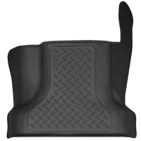 Thumbnail for Husky Liners 15 Ford SuperDuty Super/Crew Cab WeatherBeater Center Hump Black Floor Liner