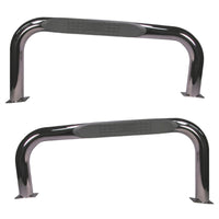 Thumbnail for Rugged Ridge Nerf Bars Stainless Steel 76-83 Jeep CJ
