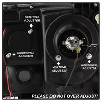 Thumbnail for Spyder 05-11 Toyota Tacoma Ver 2 Proj Headlights - Light Bar DRL - Black Smoke PRO-YD-TT05V2-LB-BSM