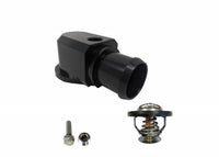 Thumbnail for Granatelli 18-19 Jeep Trackhawk Billet Thermostat Housing w/160 Deg Thermostat - Black