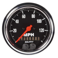 Thumbnail for Autometer Traditional Chrome 3-3/8in 140 MPH In-Dash Full Sweep GPS Speedometer