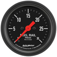 Thumbnail for Autometer Z-Series 52mm 30Kpsi Fuel Rail Pressure Gauge, Ram 6.7L