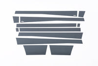 Thumbnail for Putco 10-18 RAM 2500/3500 Crew Cab 8ft- 5.5in w/o Factory Flares 12pcs Black Platinum Rocker Panels