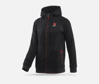 Thumbnail for Akrapovic Mens Corpo Zip Hoodie Black - Large