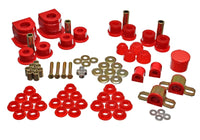 Thumbnail for Energy Suspension 86-91 Mazda RX7 Red Hyper-Flex Master Bushing Set