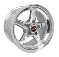Thumbnail for Race Star 92 Drag Star 15x10.00 5x4.50bc 7.25bs Direct Drill Polished Wheel