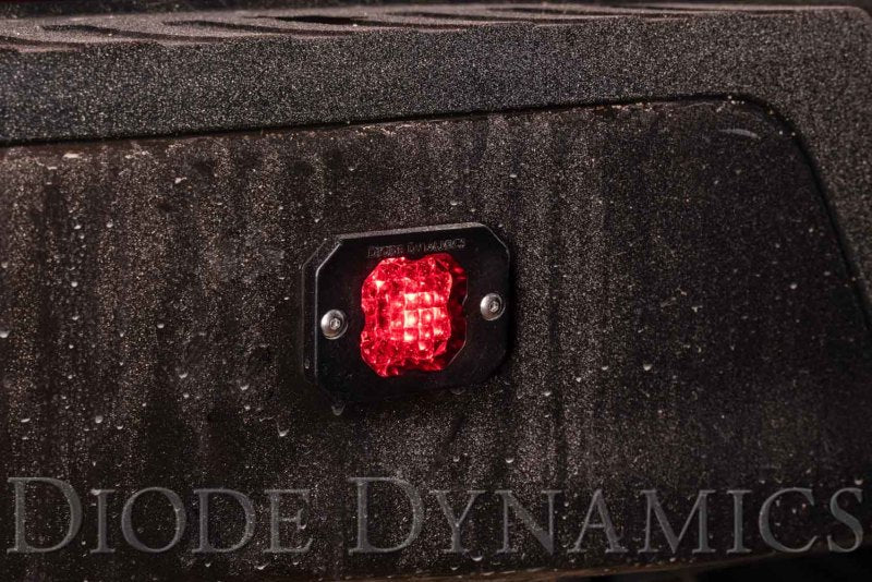 Diode Dynamics Stage Series C1 LED Pod Sport - White Flood Flush RBL Each