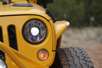Thumbnail for KC HiLiTES 07-18 Jeep JK 7in. Gravity LED Pro DOT Approved Replacement Headlight (Single)