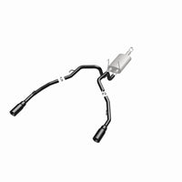 Thumbnail for Magnaflow 09-15 Dodge Ram 1500 V8 Dual Spilt Rear Exit Black Stainless C/B Perf Exhaust