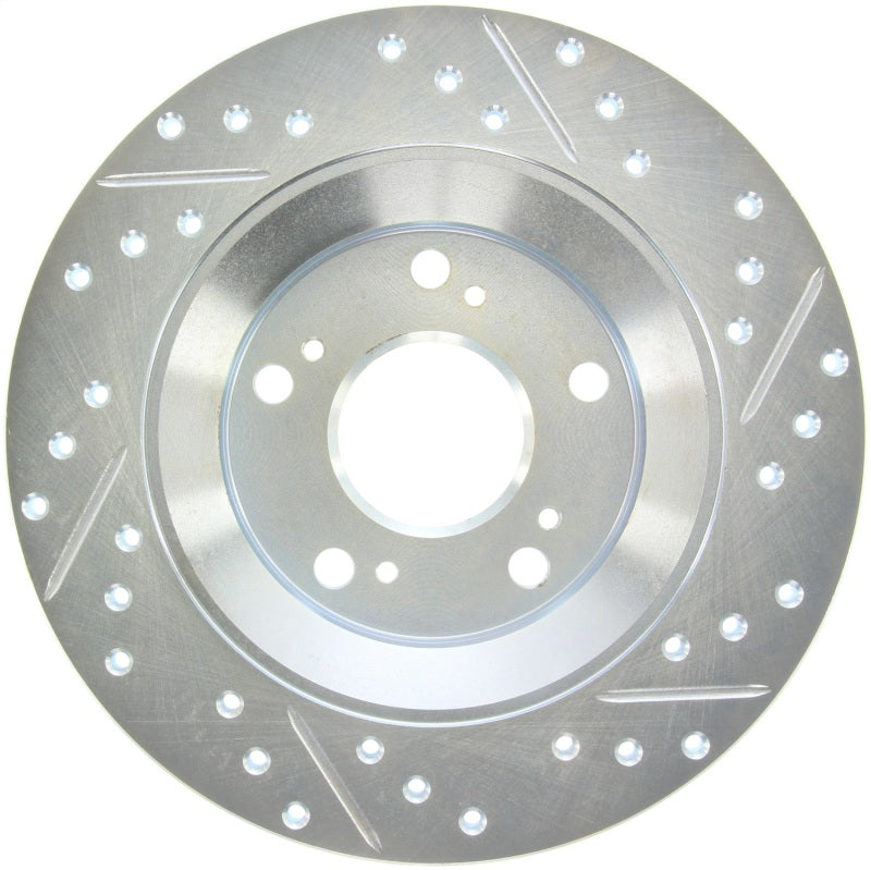 StopTech Select Sport 2000-2009 Honda S2000 Slotted and Drilled Right Rear Brake Rotor