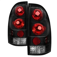 Thumbnail for Spyder Toyota Tacoma 05-15 Euro Style Tail Lights Black ALT-YD-TT05-BK