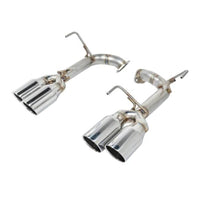 Thumbnail for Remark 2015+ Subaru WRX STi VA Axle Back Exhaust w/Stainless Steel Double Wall Tip 4in