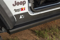 Thumbnail for Rugged Ridge XHD Rock Sliders 18-20 Jeep Wrangler JL 4 Door