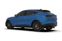 Thumbnail for Rally Armor 21-23 Ford Mustang Mach-E Black UR Mud Flap w/ Light Blue Logo