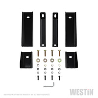 Thumbnail for Westin 2019 Chevrolet Silverado/Sierra 1500 Crew Cab E-Series 3 Nerf Step Bars - Black