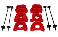 Thumbnail for Energy Suspension 97-01 Honda CR-V 4WD Red Motor Mount Insert Set