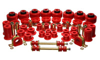 Thumbnail for Energy Suspension 99-06 Chevy C1500 New Body Style Silverado 2WD Red Hyper-flex Master Bushing Set