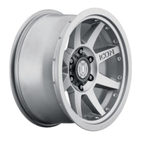 Thumbnail for ICON Rebound Pro 17x8.5 6x135 6mm Offset 5in BS 87.1mm Bore Titanium Wheel