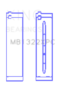 Thumbnail for King Vw V8/V10 R8/RS6/Huracan (Size 0.25) pMaxKote Coated Main Bearing Set