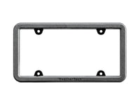 Thumbnail for WeatherTech BumpFrame Black Satin Textured Finish License Plate Frame