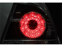 Thumbnail for Spyder Lexus IS 300 01-05 LED Tail Lights Black ALT-YD-LIS300-LED-BK