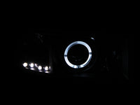 Thumbnail for ANZO 1994-2001 Dodge Ram Projector Headlights w/ Halo Black