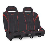 Thumbnail for PRP Polaris RZR PRO XP4/PRO R4/Turbo R4 GT/S.E. Rear Suspension Bench Seat - Black/Red